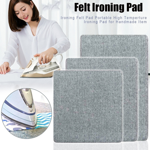 Wool Pressing Mat for Quilting Portable Felted Wool Ironing Mat for  Quilters, Crafts, Ironing, Blocking, Embroidery & More